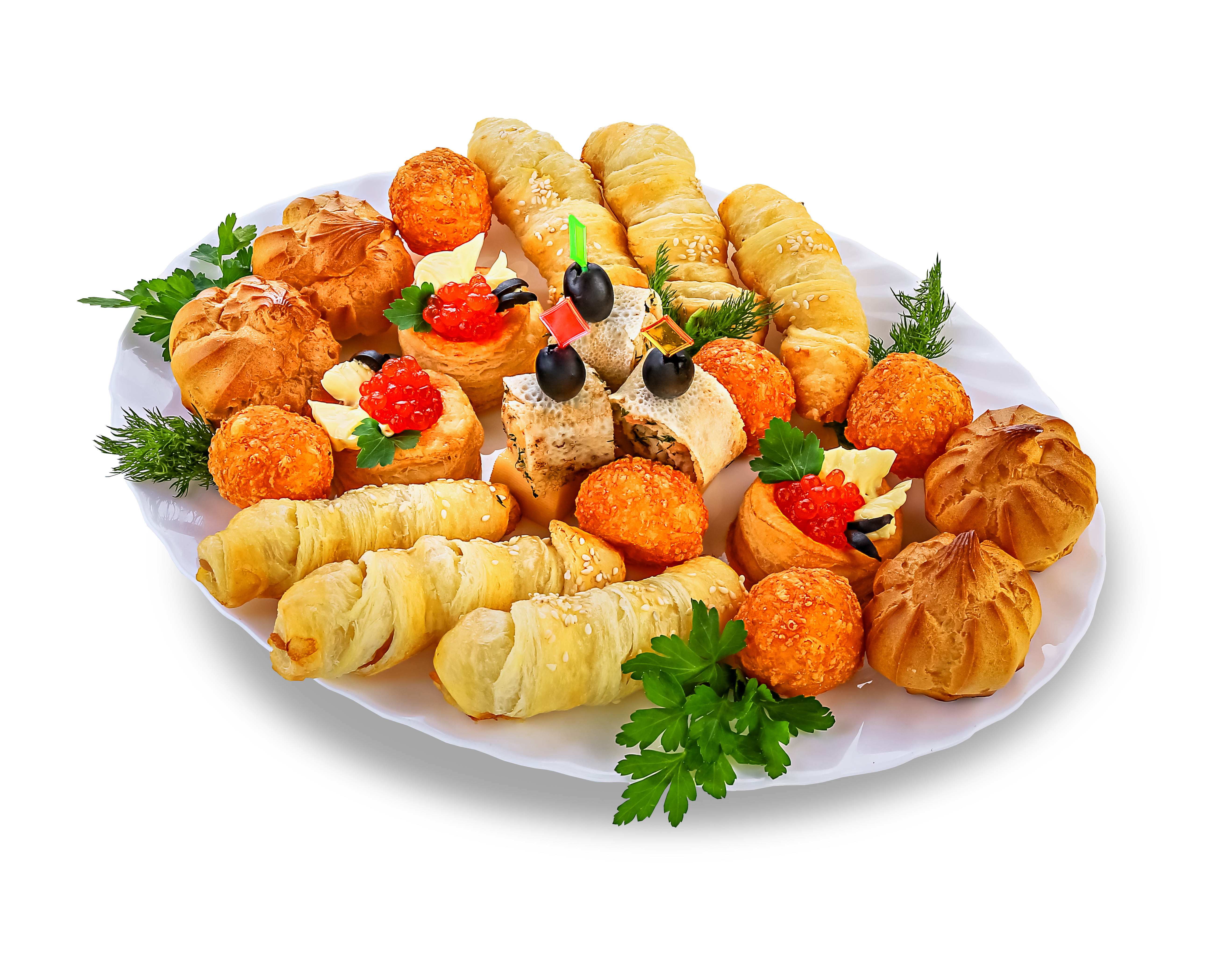 Тарелка фуршетная