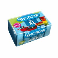 Губка для посуды МАКСИ  XL 5 шт/уп   разноцветный  Чистюля