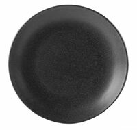 Тарелка мелкая 24 см без полей Black Porland