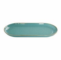 Блюдо овальное 30 см Turquoise Porland