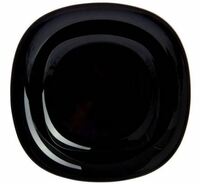 Тарелка мелкая 19,5 см CARINE BLACK Luminarc