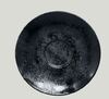 Блюдце 17 см  Karbon  RAK PORCELAIN   фарфор черный