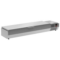 Витрина для ингредиентов А40 SM 0,9 (VTi2-G с крышкой (GN1/3)) POLAIR  +2...+10°С Grande