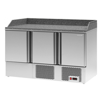 Витрина для ингредиентов А30 SM 1,4 (VTi3-G с крышкой (GN1/3)) POLAIR  +2...+10°С Grande