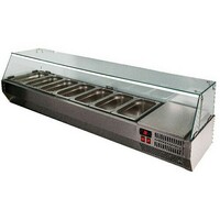 Витрина для ингредиентов А30 SM 1,4-G (VTi3v-G (GN1/4)) POLAIR  +2...+10°С Grande