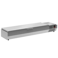 Витрина для ингредиентов А40 SM 1,9 (VTi4-G (GN1/3)) POLAIR  +2...+10°С Grande