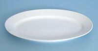 Блюдо овальное 20 см  Euro BOHEMIA PORCELAIN