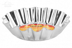 Форма для выпечки D10,5 см Н3 cм пищевая жесть Никис Форма для выпечки D10,5 см Н3 cм пищевая жесть Никис