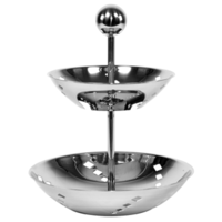 Этажерка 2-х ярусная D16/20 см H28 см   ILSA