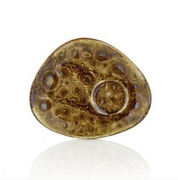 Блюдце 14x11 см Cowry Yellow By Bone CW-YL-ZT-02-STB