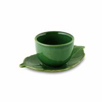 Чашка 70 мл с блюдцем KYOTO Green