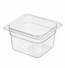 Гастроемкость поликарбонат GN 1/6 176х162х100 мм прозрачный Рестола 42211350170, 91001021