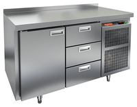 Стол морозильный HICOLD SN 13/BT с бортом