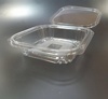 Контейнер с совмещенной крышкой 250 мл  137х137 мм H37мм  прозрачный