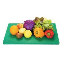Доска разделочная 500х350х12 мм  пластик зеленый   P.L.ProffCuisine