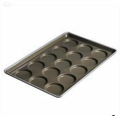 Противень для гамбургеров 600х400х40 мм на 15 шт D102/94 мм а/п покрытие Противень для гамбургеров 600х400х40 мм на 15 шт D102/94 мм а/п покрытие