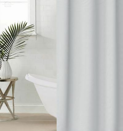 Штора для ванной 180*180 см белая Классика Доляна Штора для ванной 180*180 см белая Классика Доляна