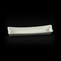 Блюдо прямоугольное 30x4,5 см, H3,5 см узкое Chan Wave KL