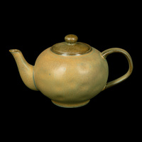 Чайник 590 мл  фарфор коричневый Corone Antico KL