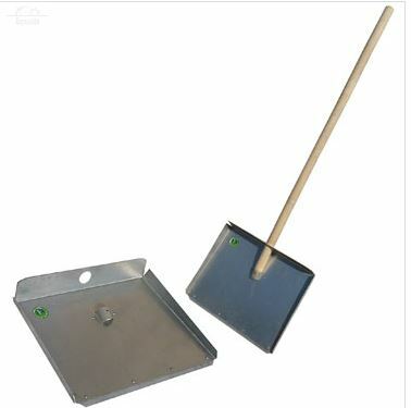 Лопата снеговая 3-борт 500х375 (1,5) алюм с накладкой б/ч Лопата снеговая 3-борт 500х375 (1,5) алюм с накладкой б/ч