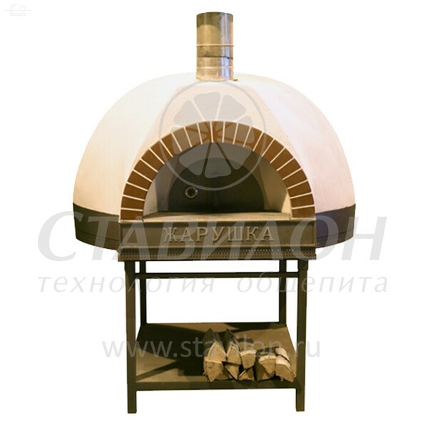 Печь для пиццы дровяная I-100 Жарушка 1 6 пицц 400мм Печь для пиццы дровяная I-100 Жарушка 1 6 пицц 400мм