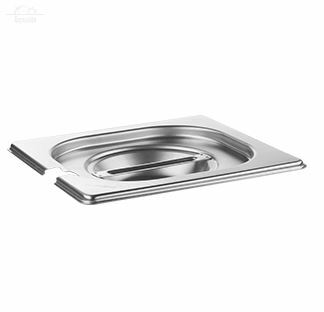 Крышка д/гастроемкости нерж.сталь GN 1/6 с вырезом для ложки Крышка д/гастроемкости нерж.сталь GN 1/6 с вырезом для ложки