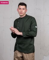 Китель мужской хаки с длинным рукавом ALFIN