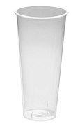 Стакан 650 мл D90 мм прозрачный глянец Bubble Cup  РP 