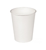 Стакан бумажный 200/250  мл D80 мм   light белый однослойный