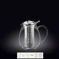 Чайник 600 мл стекло Thermo Glass Wilmax