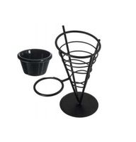 Корзинка для подачи метал. конусная P.L. Proff Cuisine