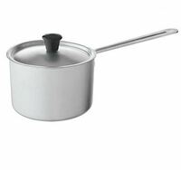 Кастрюля 1,0 л D12 см алюминий с крышкой, ручкой Демидовский завод