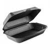 Ланч-бокс LB-1  по 100 шт черный 250х195 мм H68 мм