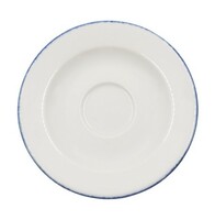 Блюдце 12 см Ретро синий край Bonna (чашка 70698) 70699