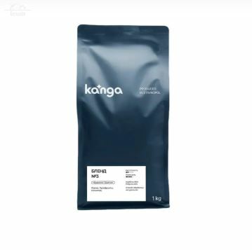 Кофе Бленд №3, эспрессо "Канга" вакуумная упак. 1кг Кофе Бленд №3, эспрессо "Канга" вакуумная упак. 1кг