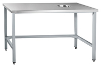 Стол производственный Abat ССО-1 каркас из краш. стали