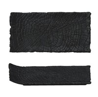 Блюдо прямоугольное 29,5х14,5 см Black Raw Wood P.L.ProffCuisine