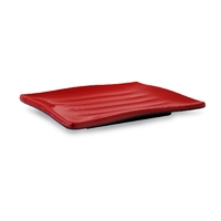 Тарелка прямоугольная 22х17 см Black Red