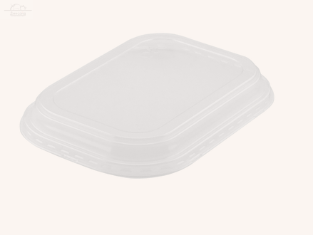 Крышка PET ПОЛУКУПОЛ 178х126х26 мм для контейнеров CASE BOW 660 мл OSQ Крышка PET ПОЛУКУПОЛ 178х126х26 мм для контейнеров CASE BOW 660 мл OSQ