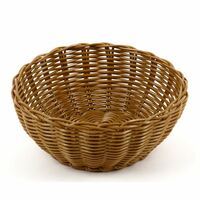Корзина D20,5 см H8,5 см   коричневая KL