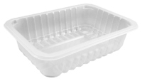 Контейнер под запайку  850 мл 187х137 мм H50 мм PP прозрачный