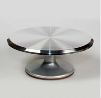 Подставка для торта D31, Н15 см вращающаяся алюминий P.L. Proff Cuisine