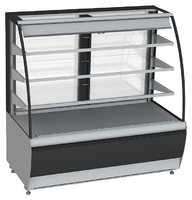 Витрина кондитерская Carboma K70 VM 0,9-2 Standard 9006-9005 (открытая)