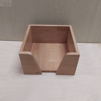 Салфетница 145х145мм, H80мм бук Салфетница 145х145мм, H80мм бук