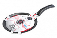 Сковорода блинная 24 см H2 см  литой алюминий антипригарное покрытие, индукция Нева металл