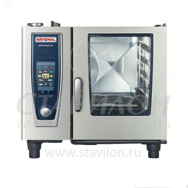 Пароконвектомат бойлерный SCC 61 RATIONAL 6 GN 1/1 SCC электронная автомойка Пароконвектомат бойлерный SCC 61 RATIONAL 6 GN 1/1 SCC электронная автомойка