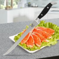Нож для тонкой нарезки 20 см кованый Мехико Axwild