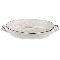 Блюдо овальное 31х23 см 2200 мл с ручками White Fusion P.L. Proff Cuisine