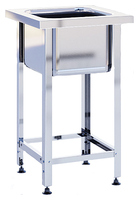 Ванна моечная CRYSPI ВМЦ S 1Л (L=600, S=700, Н=870, G=300), ёмкость (500х500х300)