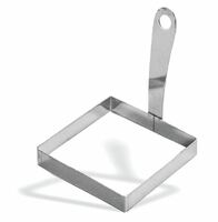 Форма для жарки яиц с ручкой 8,5х8,5 см с ручкой нерж.сталь  P.L.ProffCuisine